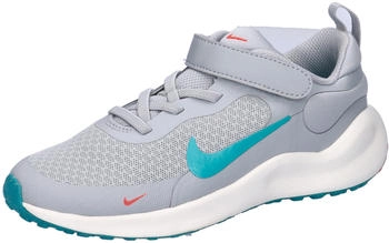 Nike Revolution Baby-Sneaker 008 wolf grau staubig kaktus-leuchtendes karmesinrot