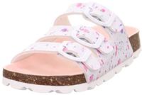 Superfit 1-800113-1130-26, Superfit Fussbettpantoffel wei&szlig; (1130) 26