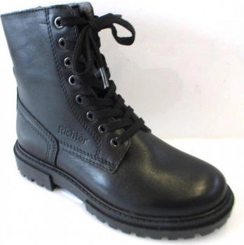 Richter Mädchen Stiefel in schwarz