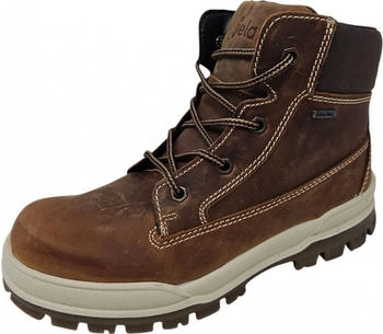 JELA London Kinderschuhe Jungen Schnürstiefel braun
