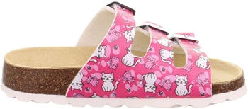 Superfit Hausschuh Synthetik FUSSBETT pink mehrfarbig