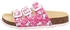 Superfit Hausschuh Synthetik FUSSBETT pink mehrfarbig