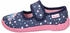 Lico Hausschuh Cookie Girl blau