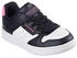 black/white/hot pink