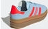 Adidas Gazelle Bold clear sky/solar red/gold metallic