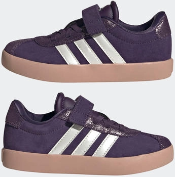 Adidas VL Court 3.0 Kids aurora plum/zero met./pink gum