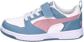 Puma Rebound V6 Lo puma white/poised pink/cool blue