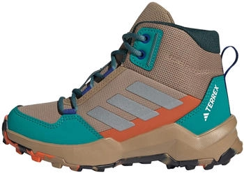 Adidas TERREX AX4R Mid-Top Hiking Shoes cardboard/matte silver/pure teal