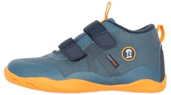 Trollkids Hallingdal Barefoot Winter Hiker stahlblau/mango