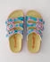 Superfit Footbed Slipper (7520) hellgrün/mehrfarbig