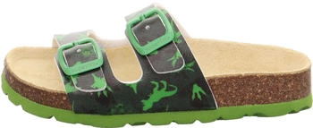 Superfit Fussbettpantoffel (1-800111) gr&uuml;n/mehrfarbig