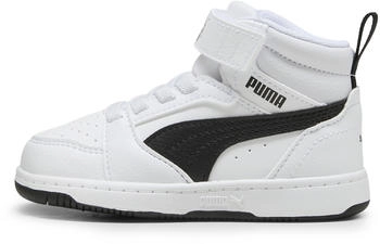 Puma Rebound V6 Mid Kids (393831) wei&szlig;/schwarz