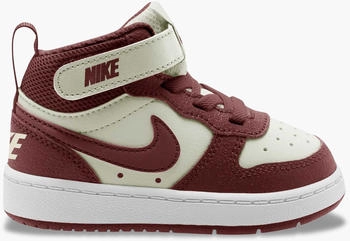 Nike Court Borough Mid 2 (CD7784) soft pearl/dark team red