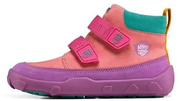 Affenzahn Transition Shoe Leather Friendy owl/rosa