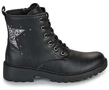 Geox J Casey Girl (J9420G) schwarz/metallic-grau