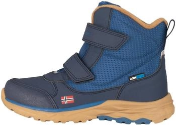 Trollkids Kids Hafjell Winter Boots nordic blue/bronze/mystic blue