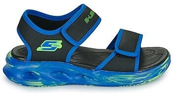 Skechers S-Lights: Sola Glow Sandal schwarz