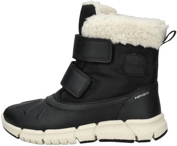 Geox J46M7E08V22 schwarz/weiß