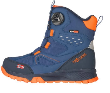 Trollkids Kirkenes Winter Shoes blau