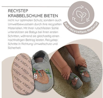HOBEA-Germany RecyStep Blumen schleife beige