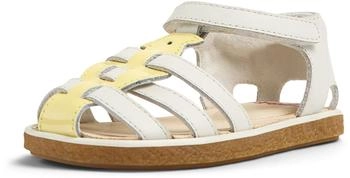 Camper Leather Half Sandals weiß