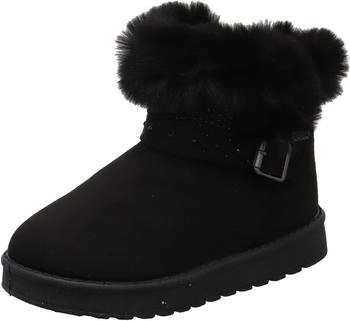 Tom Tailor Schlupf-/Klettstiefelette Warmfutter 8470070008 schwarz