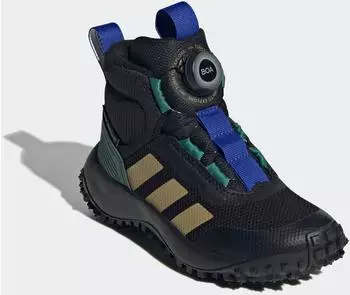 Adidas Fortatrail BOA Kids core black/khaki/preloved teal