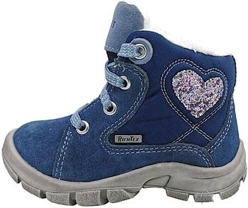 Richter Toddler walking shoes lined blau