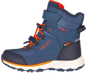 Trollkids Trollkids - Kid's Hafjell Winter Boots XT nordic blue/mystic blue/flame orange