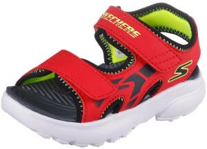 Skechers Sandal graphit/apfel/rot/schwarz