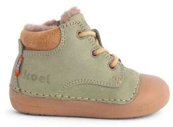 Koel Ava Leather Wool oliv/beige