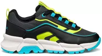 Geox Flexyper Plus Abx Junior schwarz/lt blue