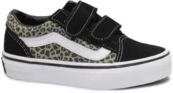 Vans Toddler Old Skool V schwarz/leopard