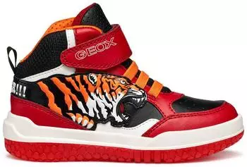 Geox J BUZZERLIGHT rot/schwarz