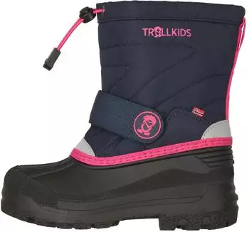 Trollkids Telemark Winter PRO (677) navy/magenta