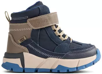 Wheat Bootie Muni Tex navy/taupe