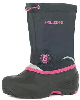 Trollkids Telemark Xt Snow Boots navy/magenta