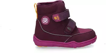 Dockers by Gerli Velcro Boots bordeaux/lila