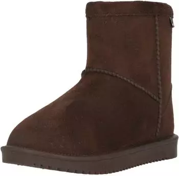 ZIGZAG Dax Boots with cozy warm inner lining pink/braun/dunkelbraun