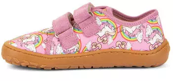 Froddo Barefoot Canvas rosa einhorn