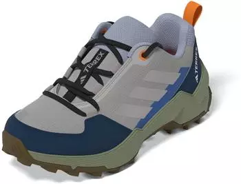 Adidas Terrex AX4R Mid Kids grey two/reflective silver/glow blue
