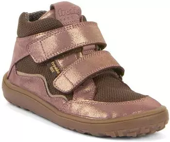 Froddo Ankle Boot with TEX Barefoot Shoe rosa-gold