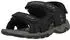 ZIGZAG Acamas Jr. Sandal with practical velcro fastener schwarz