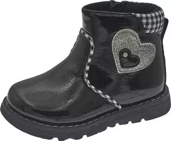 Chicco Children's Boots with Side Zipper schwarz