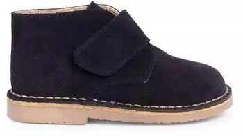 Pisamonas Stiefeletten Mit Breitem Klettverschluss Und Künstlichem Fellfutter marineblau