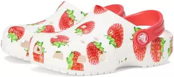 Crocs Classic Fresh Fruits Toddler Clogs weiß/rot
