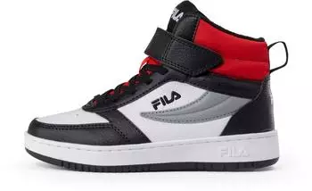 Fila REGA NF Mid Velcro Kids weiß/schwarz/rot