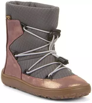 Froddo Barefoot Tex Track Wool grau/rosa