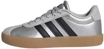 Adidas VL Court 3.0 Kids silver metallic/core black/lgh solid grey