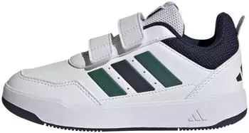 Adidas Tensaur Hook And Loop Kids dunkelgr&uuml;n/schwarz/wei&szlig;